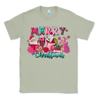 Matcha pink christmas coffee cups Classic Tee - MaliasSmallBusiness