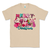 Mushroom pink christmas coffee cups Classic Tee - MaliasSmallBusiness