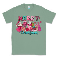 Sage pink christmas coffee cups Classic Tee - MaliasSmallBusiness