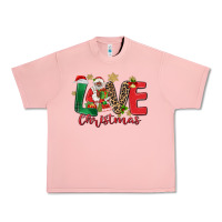 Salmon love christmas black santa Urban Heavy Tee - MaliasSmallBusiness