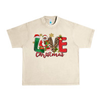 Love Christmas Black Santa Urban Heavy Tee | Teevron