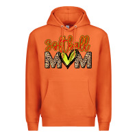 Carrot Softball mom mother's day Premium Hoodie - HowdyJamesFarm