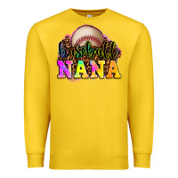 Lemon baseball nana Premium Sweatshirt - OliviaCreatesArt