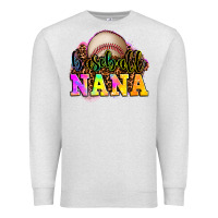 Oatmeal Heather baseball nana Premium Sweatshirt - OliviaCreatesArt