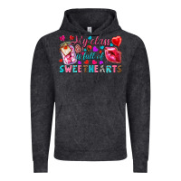 Vintage Black my class is full of sweethearts Vintage Hoodie - NancyCooperArtShop