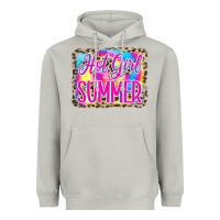 Moon Dust Hot Girl Summer Tie Dye Leopard Heavyweight Hoodie - CowCowDesign