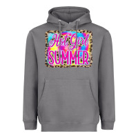 Storm Hot Girl Summer Tie Dye Leopard Heavyweight Hoodie - CowCowDesign