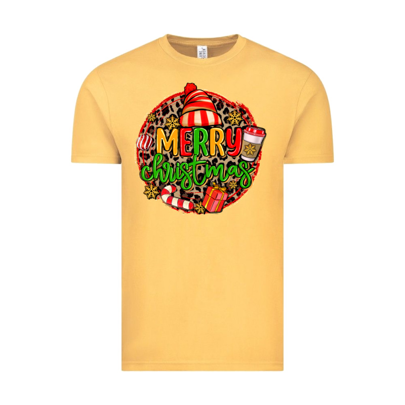 Merry Leopard Merry Christmas Vintage Tee by MaliasSmallBusiness | Teevron