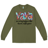 Army Green yaya Long Sleeve Tee - Artiststas