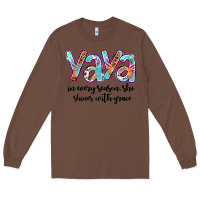 Chestnut yaya Long Sleeve Tee - Artiststas