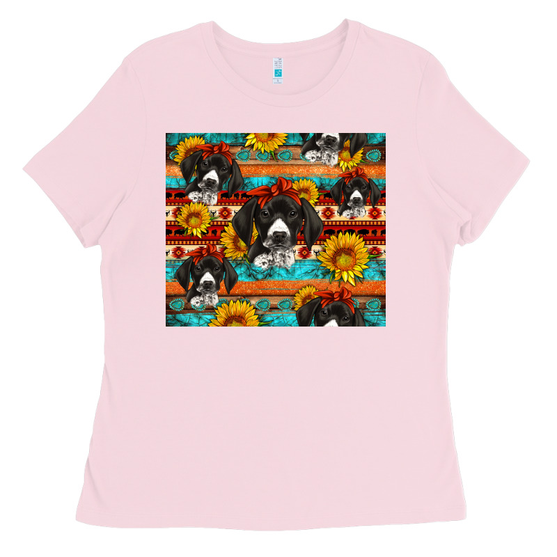 Western German Shorthaired Pointer Ladies Tee by Artiststas | Teevron