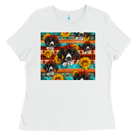White western german shorthaired pointer Ladies Tee - Artiststas