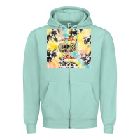 Seafoam not today bitches Zipper Hoodie - TumblerDesignByShophia