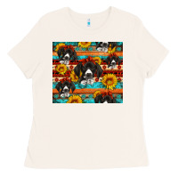 Bone western german shorthaired pointer Ladies Tee - Artiststas