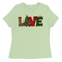 Matcha Christmas Tree Love Ladies Tee - RanaPortraitStore