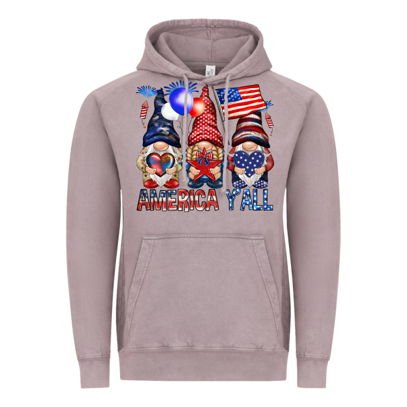 America Yall Vintage Hoodie by NancyCooperArtShop | Teevron