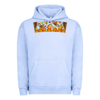Pigment Grape Ice Nach Valentine Urban Hoodie - CowhideDigitalArt