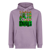 Lavender St. Patrick's I don't need luck i have skills Heavyweight Hoodie - OliviaCreatesArt
