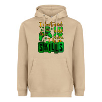 Mushroom St. Patrick's I don't need luck i have skills Heavyweight Hoodie - OliviaCreatesArt