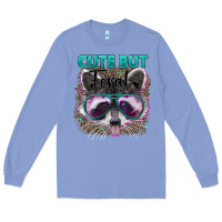 Colony Blue cute but feral Long Sleeve Tee - Artiststas