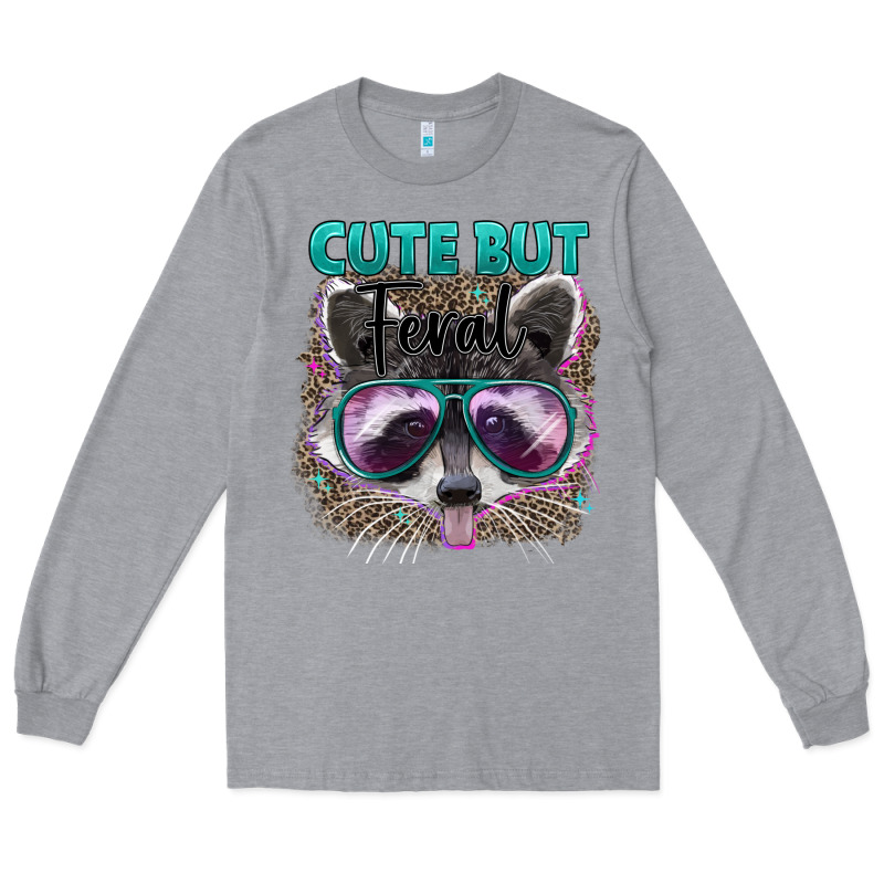 Cute But Feral Long Sleeve Tee by Artiststas | Teevron