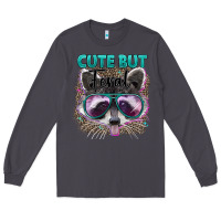 Smoke cute but feral Long Sleeve Tee - Artiststas