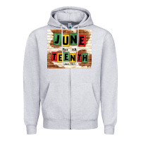 Heather Grey juneteenth free ish since 1865 Zipper Hoodie - TumblerDesignByShophia
