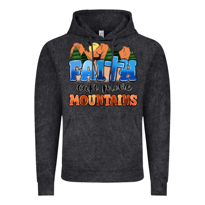 Faith Can Move Mountains Vintage Hoodie by MaliasSmallBusiness | Teevron