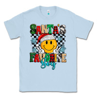 Dusty Blue santas favorite boy Classic Tee - MaliasSmallBusiness