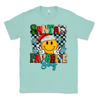 Seafoam santas favorite boy Classic Tee - MaliasSmallBusiness