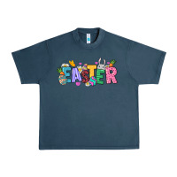 Midnight Navy Easter Urban Heavy Tee - NancyCooperArtShop