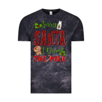 Cloud Black sorry santa ı drank the milk Vintage Tee - MaliasSmallBusiness
