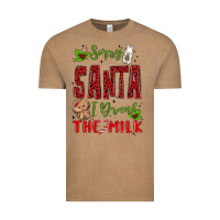 Sorry Santa ı Drank The Milk Vintage Tee | Teevron