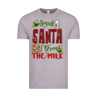 Vintage Zinc sorry santa ı drank the milk Vintage Tee - MaliasSmallBusiness