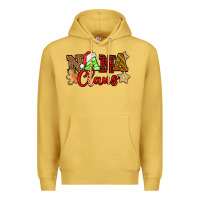 Antique Gold Nana Claus Christmas Lights And Gifts mother's day Premium Hoodie - HowdyJamesFarm