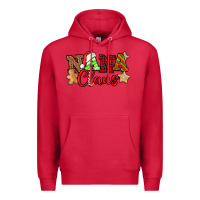Cardinal Nana Claus Christmas Lights And Gifts mother's day Premium Hoodie - HowdyJamesFarm