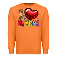 Carrot i love my moms Premium Sweatshirt - OliviaCreatesArt