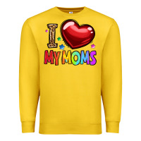 Lemon i love my moms Premium Sweatshirt - OliviaCreatesArt