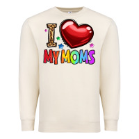 Sandshell i love my moms Premium Sweatshirt - OliviaCreatesArt