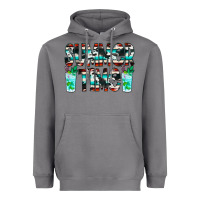 Storm Summer Time Cowhide Serape Heavyweight Hoodie - CowCowDesign