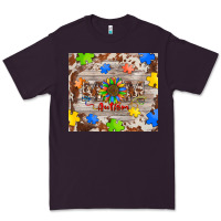 Plum autism mom Premium Tee - BarkalooDesign