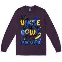 Plum my uncle is down right awesome Long Sleeve Tee - Artiststas
