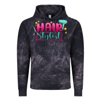 Cloud Black hair stylist Vintage Hoodie - MaliasSmallBusiness