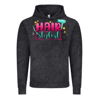 Vintage Black hair stylist Vintage Hoodie - MaliasSmallBusiness