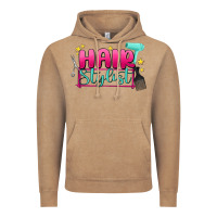Vintage Coffee hair stylist Vintage Hoodie - MaliasSmallBusiness