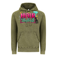 Vintage Olive hair stylist Vintage Hoodie - MaliasSmallBusiness