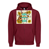 Burgundy i will sing of the goodness of god Zipper Hoodie - TumblerDesignByShophia