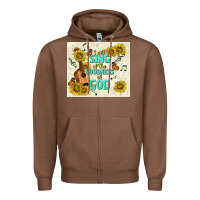 Chestnut i will sing of the goodness of god Zipper Hoodie - TumblerDesignByShophia