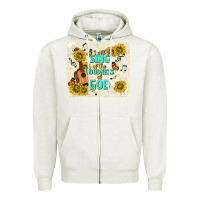 Oatmeal Heather i will sing of the goodness of god Zipper Hoodie - TumblerDesignByShophia