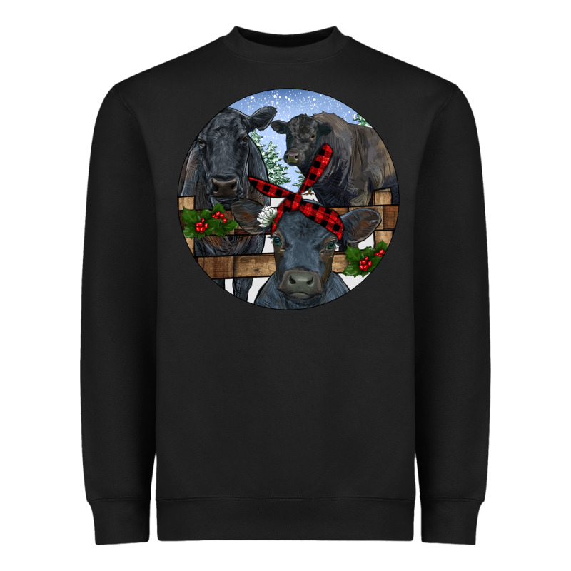 Black Angus Family Heavyweight Sweatshirt by RanaPortraitStore | Teevron